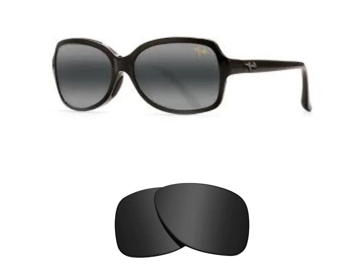 Maui Jim Cloud Break MJ700-Replacement Lenses-Volcanic Black-Non-Polarized-Seek Optics