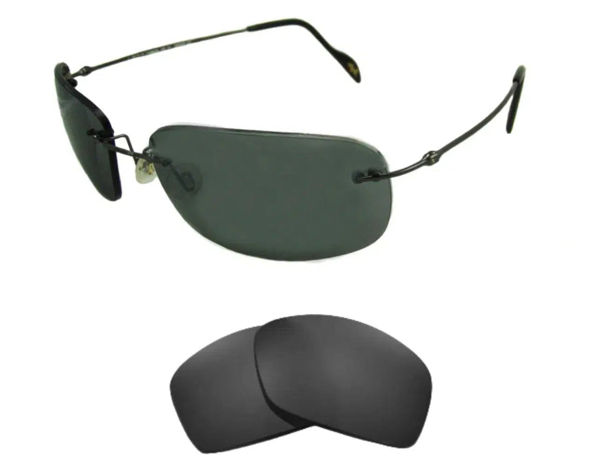 Maui Jim Mauna Loa MJ311-Replacement Lenses-Volcanic Black-Non-Polarized-Seek Optics