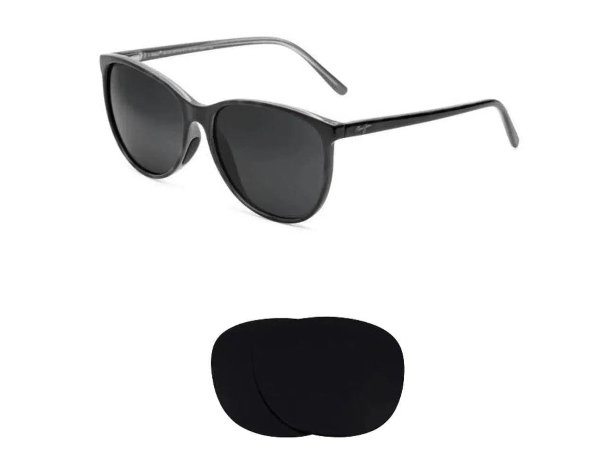 Maui Jim Ocean MJ723-Replacement Lenses-Volcanic Black-Non-Polarized-Seek Optics