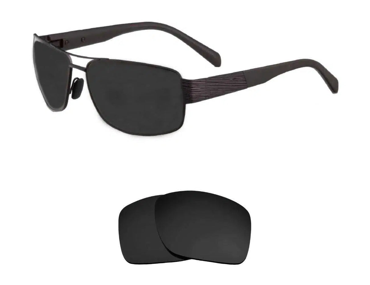 Maui Jim Ohia MJ703-Replacement Lenses-Volcanic Black-Non-Polarized-Seek Optics
