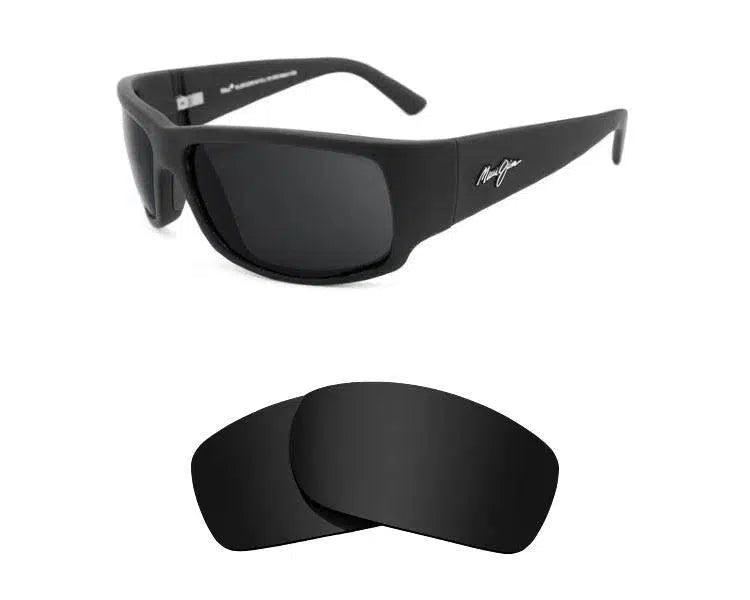 Maui Jim World Cup MJ266-Replacement Lenses-Volcanic Black-Non-Polarized-Seek Optics