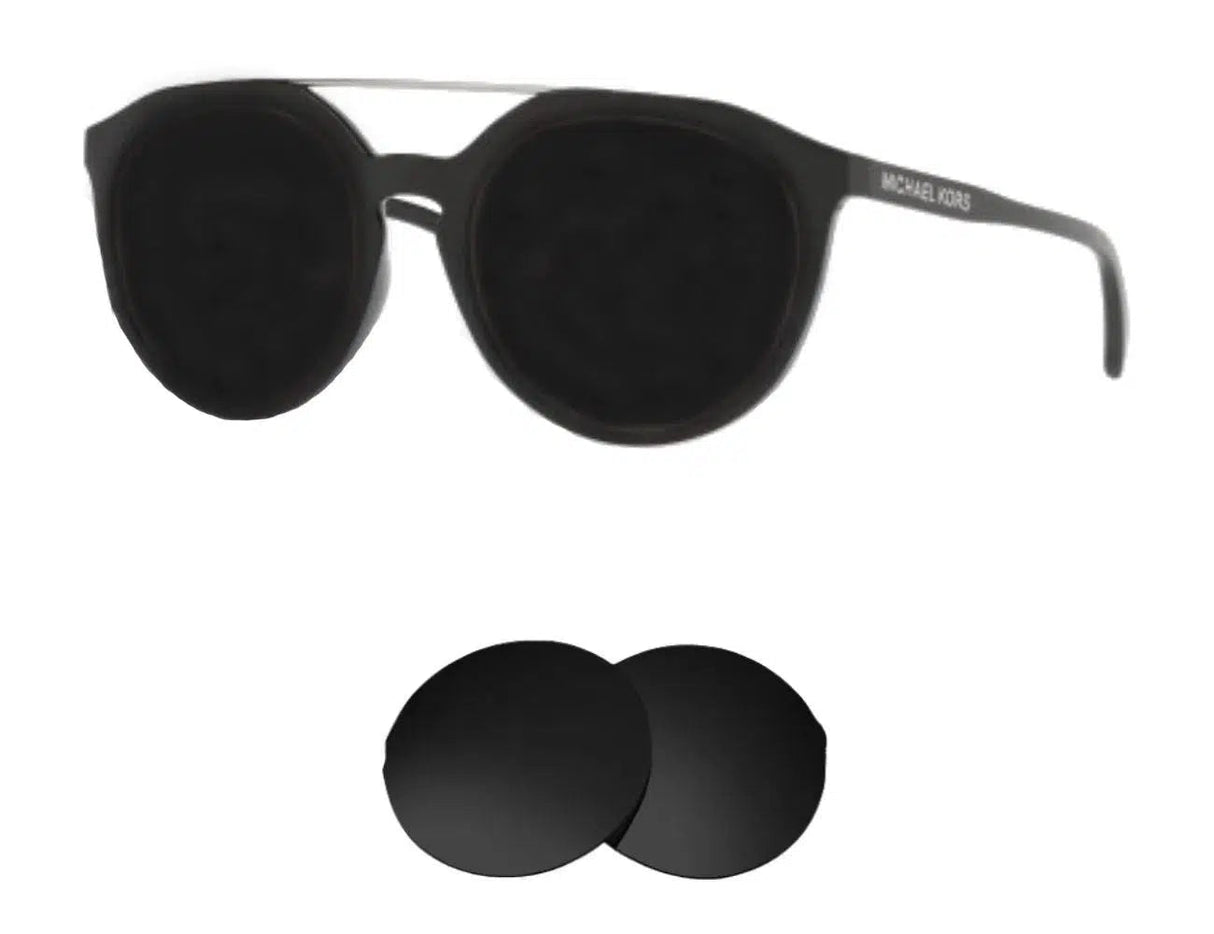 Michael Kors Cape May MK2076-Replacement Lenses-Volcanic Black-Non-Polarized-Seek Optics
