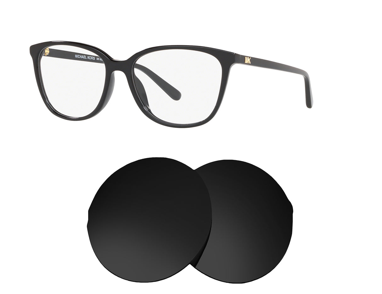 Michael Kors MK4067U-Replacement Lenses-Volcanic Black-Non-Polarized-Seek Optics