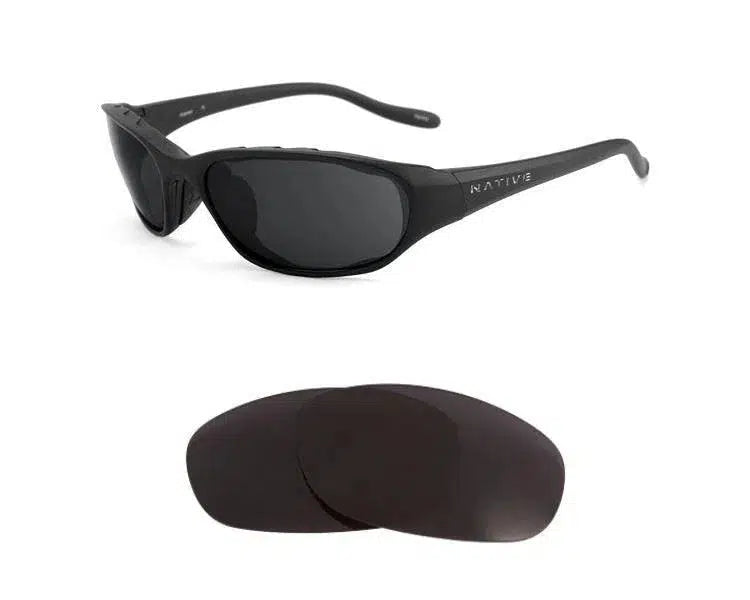 Native Throttle-Replacement Lenses-Volcanic Black-Non-Polarized-Seek Optics