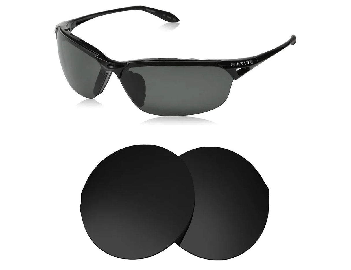 Native Vigor-Replacement Lenses-Volcanic Black-Non-Polarized-Seek Optics