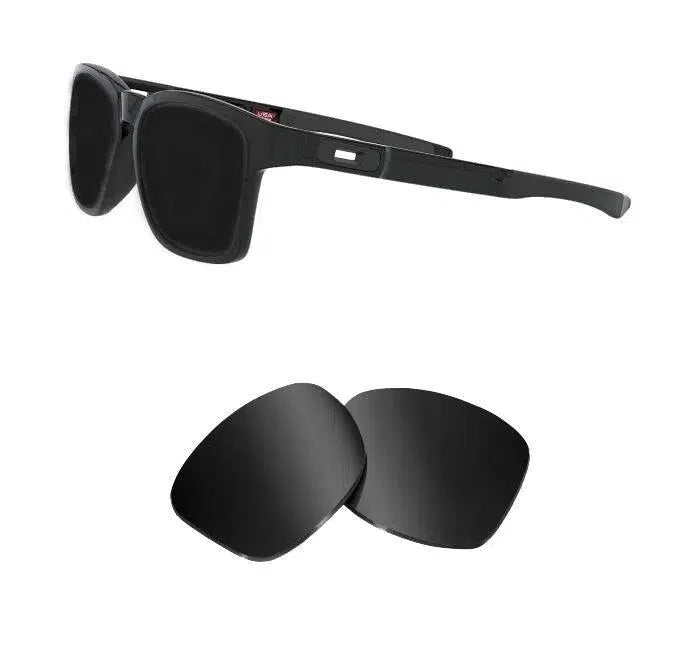 Oakley Catalyst (Low Bridge Fit)-Replacement Lenses-Volcanic Black-Non-Polarized-Seek Optics