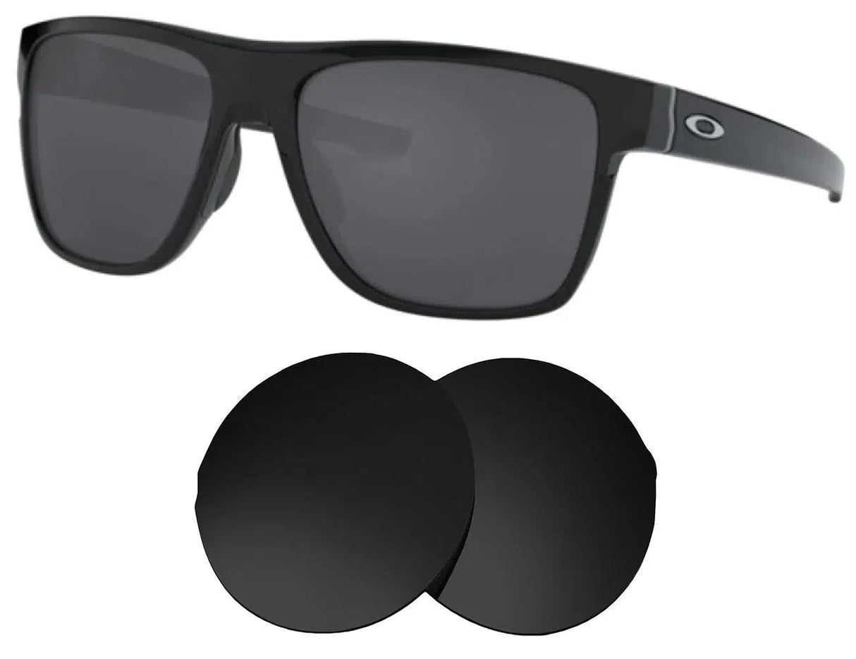Oakley Crossrange XL-Replacement Lenses-Volcanic Black-Non-Polarized-Seek Optics