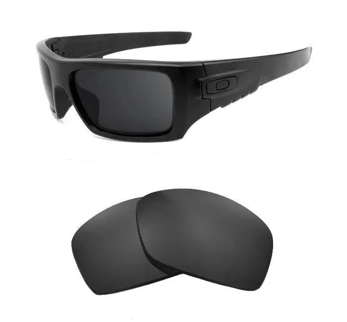 Oakley Det Cord-Replacement Lenses-Volcanic Black-Non-Polarized-Seek Optics