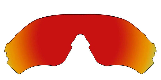 Oakley EVZero Path-Replacement Lenses-Fire Red Mirror-Standard Polarized - Eliminate Glare-Seek Optics