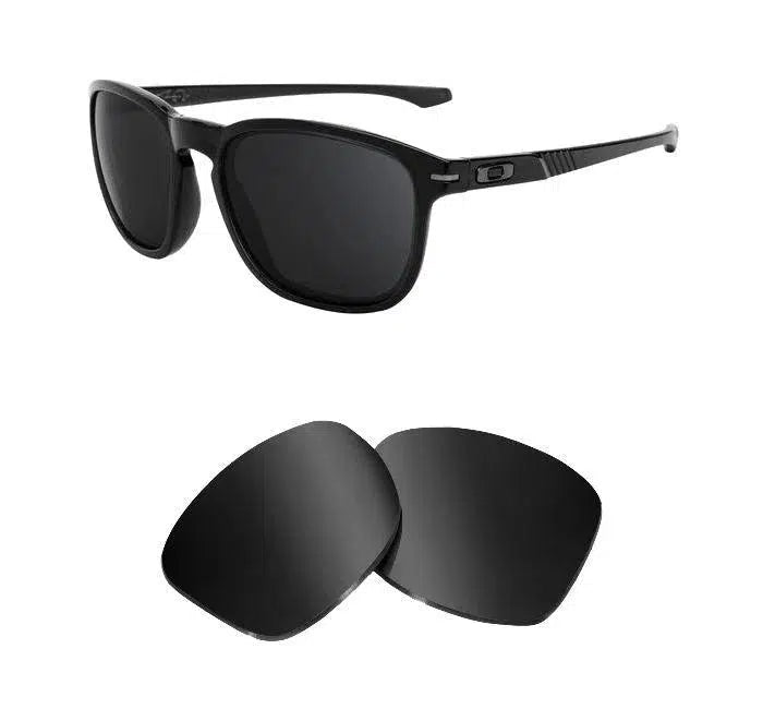 Oakley Enduro (Low Bridge)-Replacement Lenses-Volcanic Black-Non-Polarized-Seek Optics