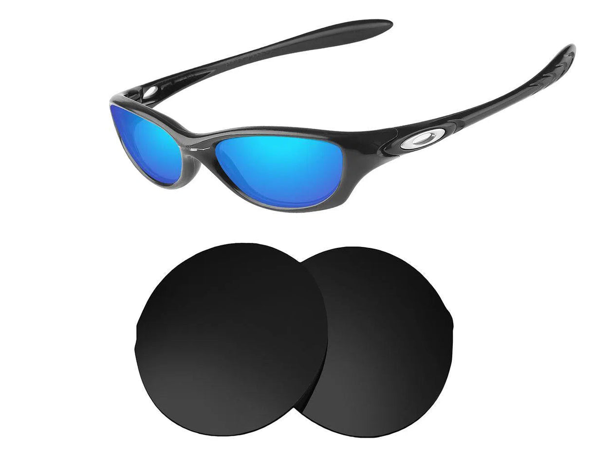 Oakley Fate-Replacement Lenses-Volcanic Black-Non-Polarized-Seek Optics