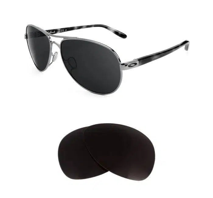 Oakley Feedback-Replacement Lenses-Volcanic Black-Non-Polarized-Seek Optics