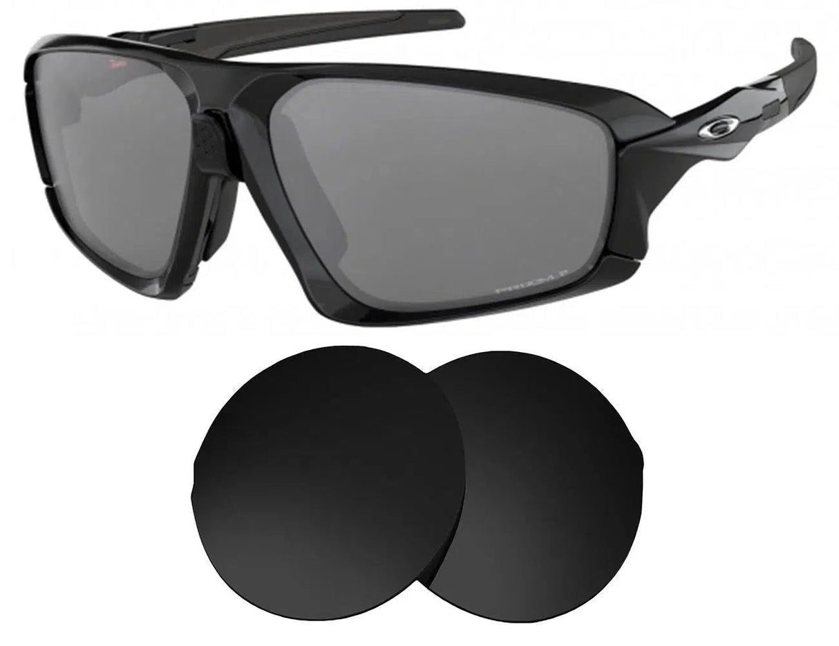 Oakley Field Jacket-Replacement Lenses-Volcanic Black-Non-Polarized-Seek Optics