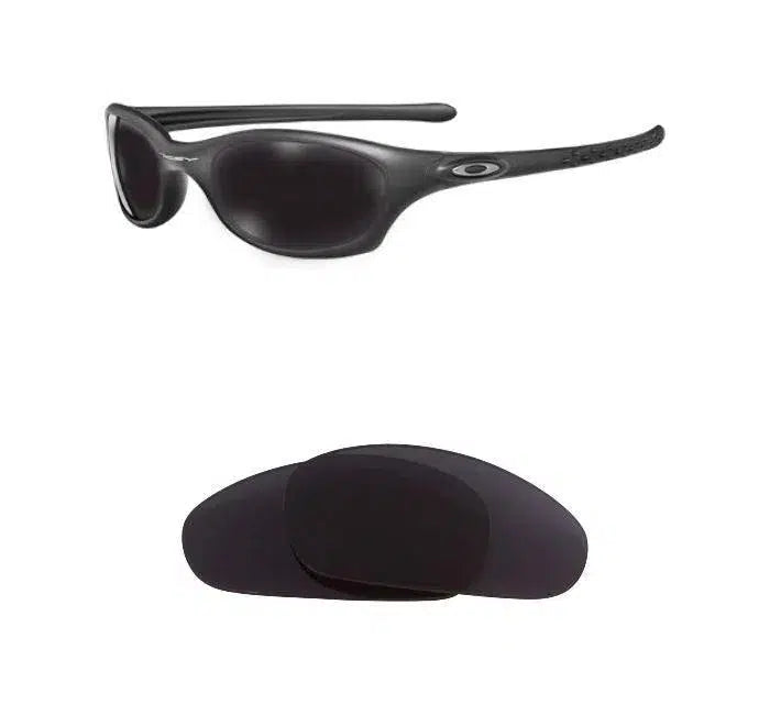 Oakley Fives 2.0-Replacement Lenses-Volcanic Black-Non-Polarized-Seek Optics