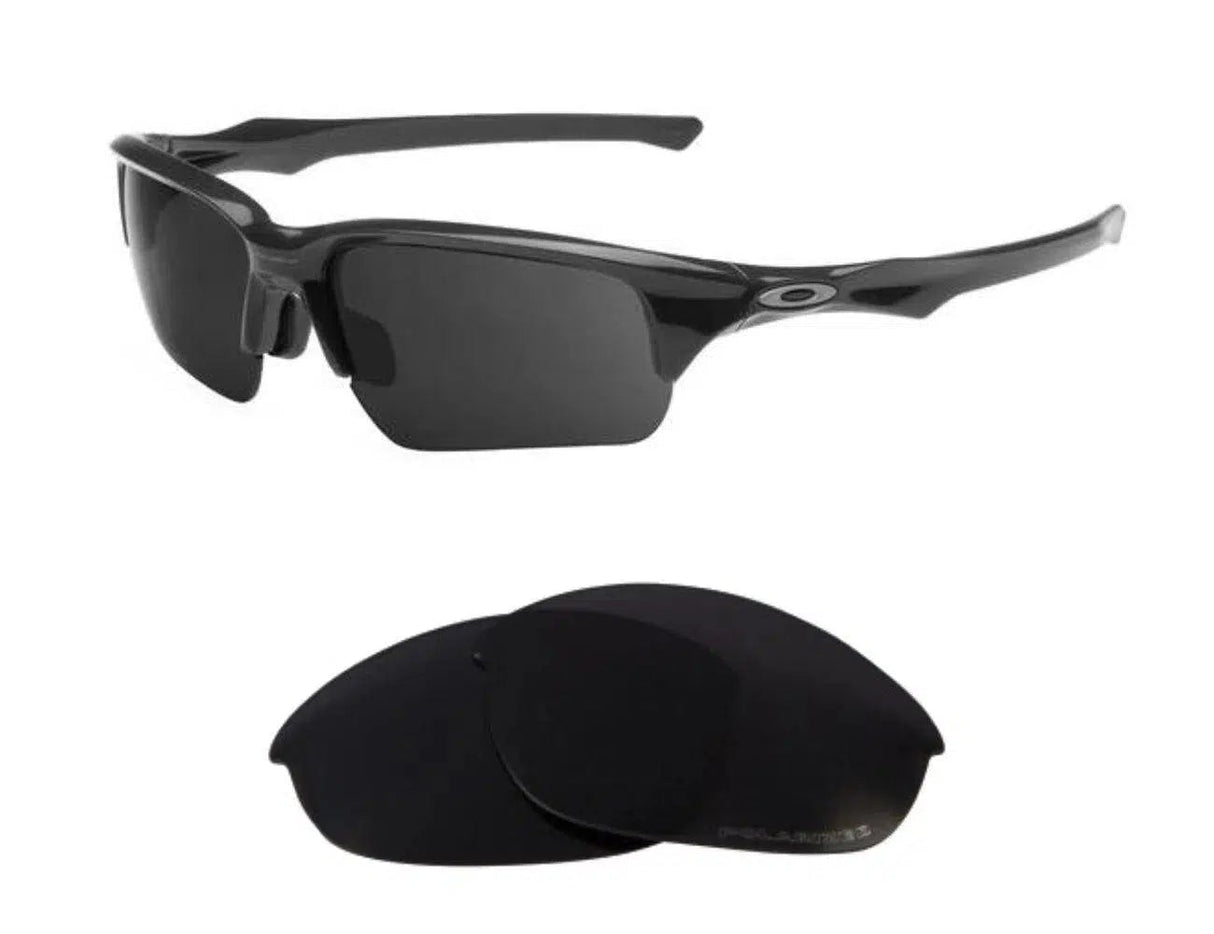 Oakley Flak Beta-Replacement Lenses-Volcanic Black-Non-Polarized-Seek Optics