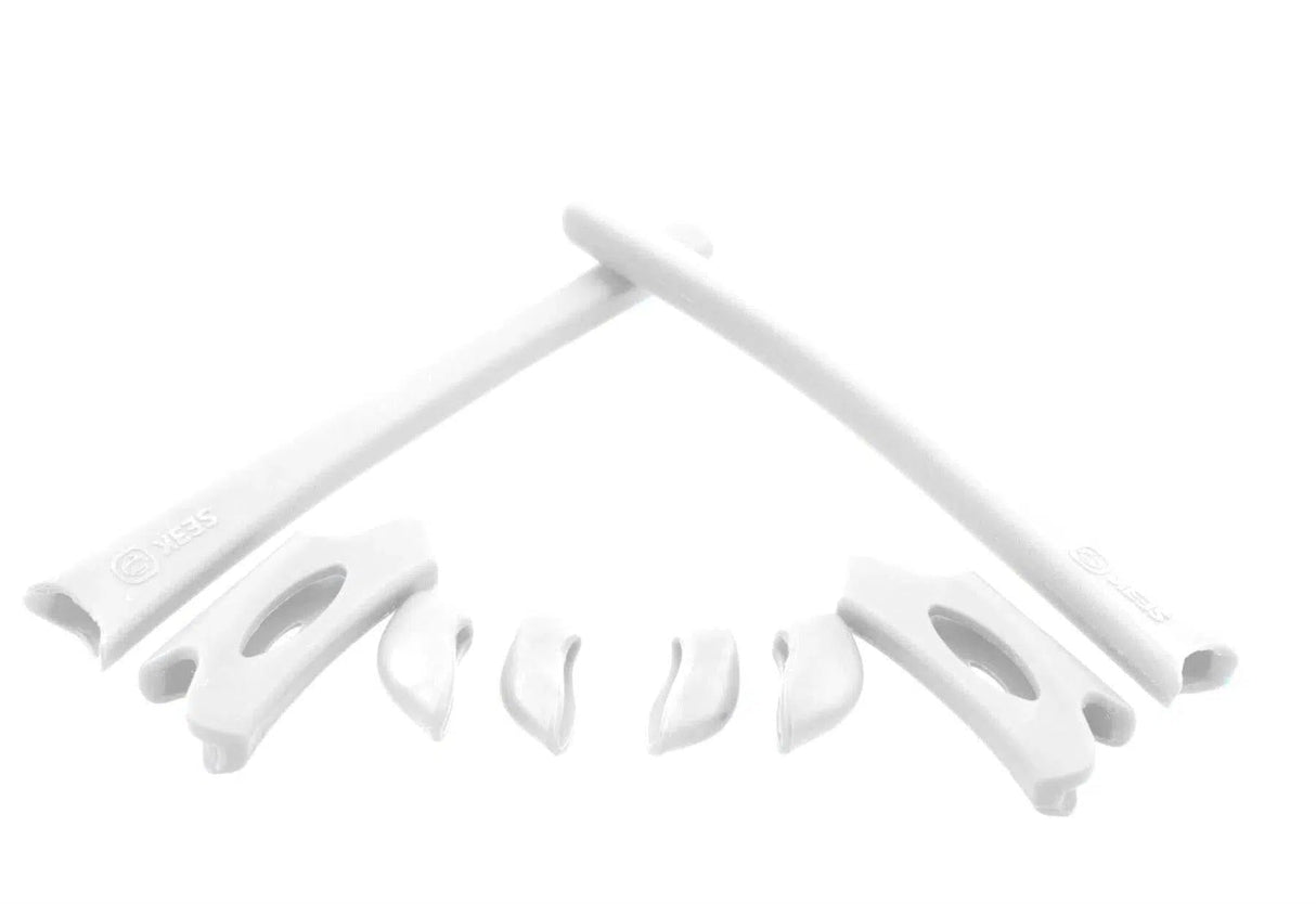 Oakley Flak Jacket XLJ-Rubber Kit-White-Seek Optics