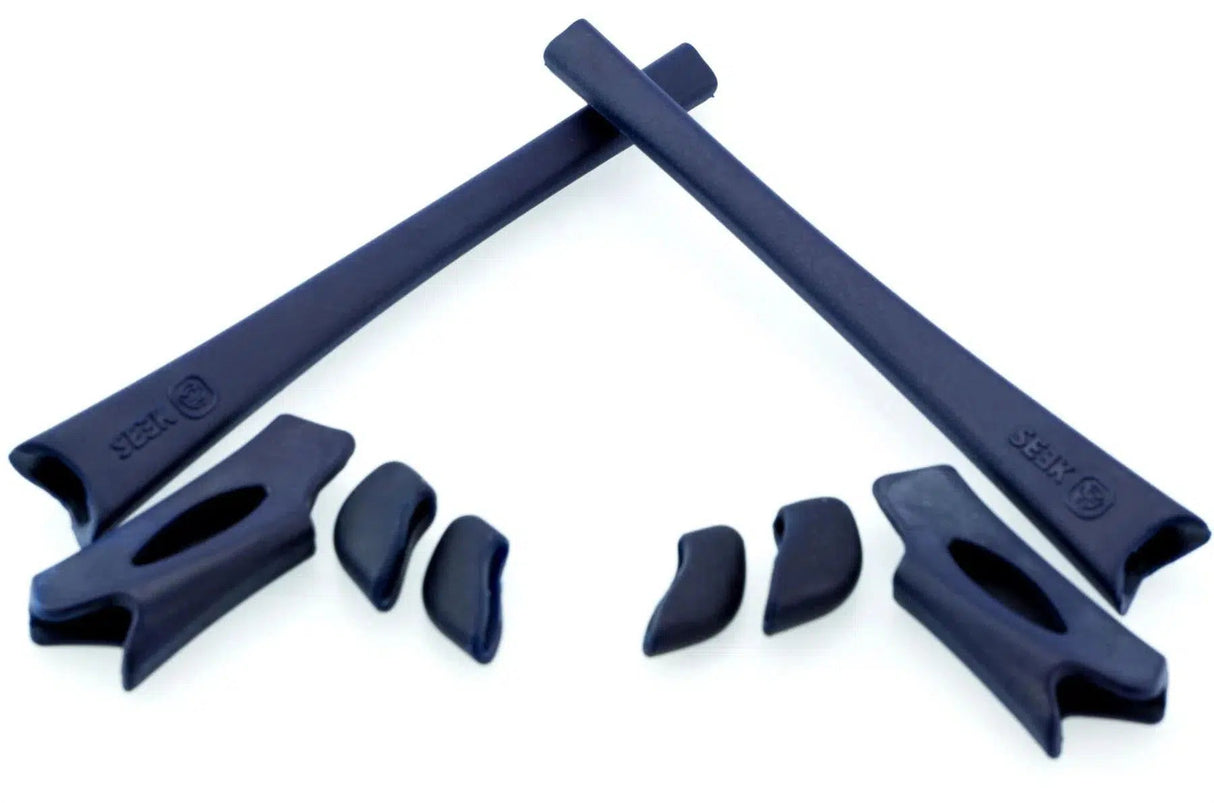 Oakley Flak Jacket XLJ-Rubber Kit-Navy Blue-Seek Optics