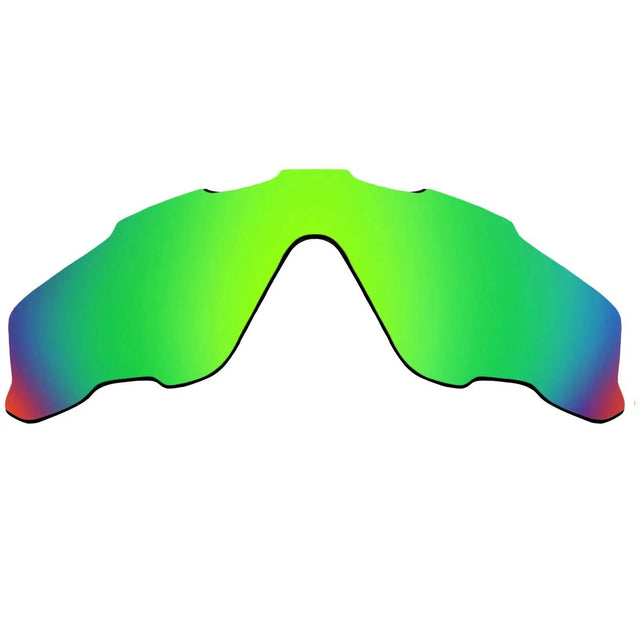Oakley Jawbreaker (Low Bridge Fit)-Replacement Lenses-Nebula Green Mirror-Non-Polarized-Seek Optics