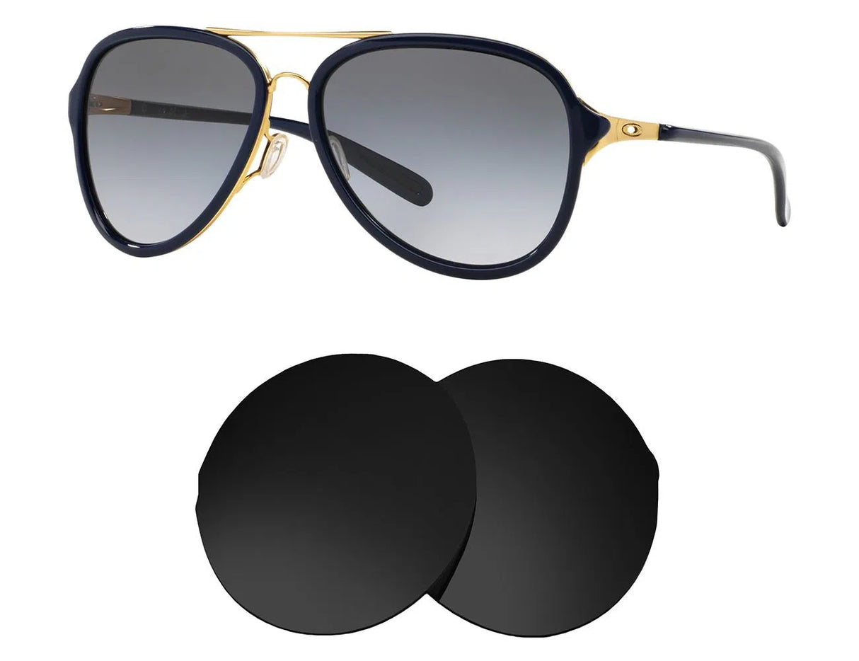 Oakley Kickback-Replacement Lenses-Volcanic Black-Non-Polarized-Seek Optics