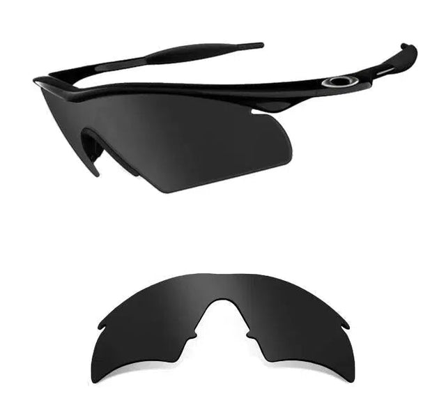 Oakley M Frame Hybrid-Replacement Lenses-Volcanic Black-Non-Polarized-Seek Optics