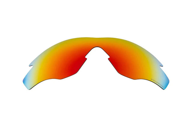 Oakley M2 Frame-Replacement Lenses-Fire Red Mirror-Standard Polarized - Eliminate Glare-Seek Optics