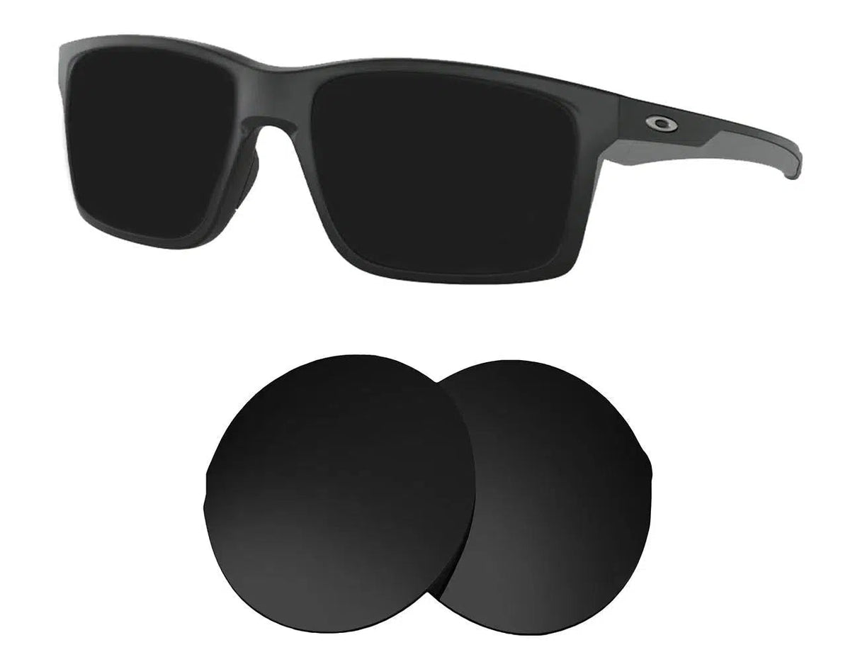 Oakley Mainlink XL-Replacement Lenses-Volcanic Black-Non-Polarized-Seek Optics