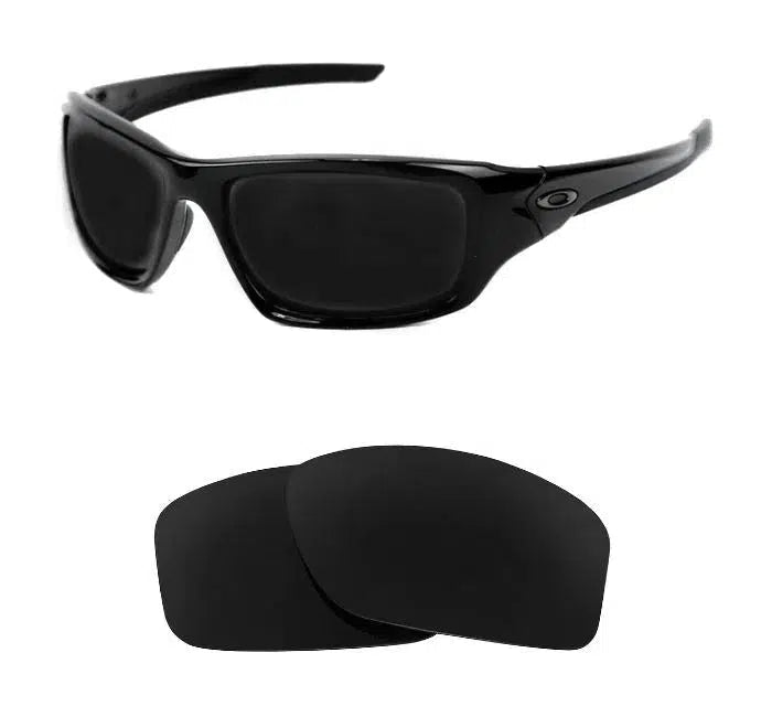 Oakley New Valve (2014)-Replacement Lenses-Volcanic Black-Non-Polarized-Seek Optics