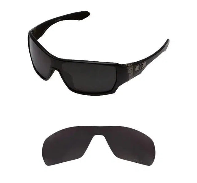 Oakley Offshoot-Replacement Lenses-Volcanic Black-Standard Polarized - Eliminate Glare-Seek Optics