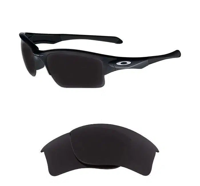 Oakley Quarter Jacket-Replacement Lenses-Volcanic Black-Non-Polarized-Seek Optics