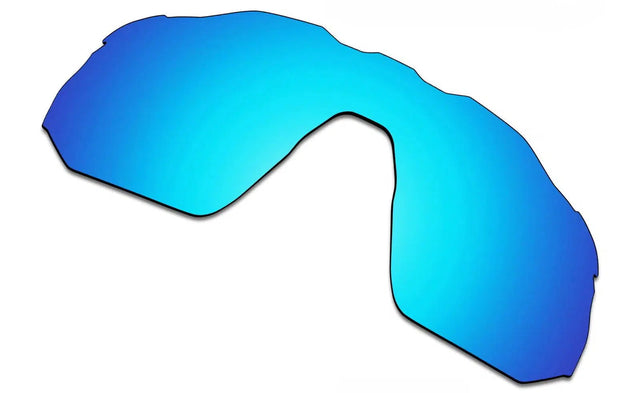 Oakley Radar EV Advancer-Replacement Lenses-Arctic Blue Mirror-Standard Polarized - Eliminate Glare-Seek Optics