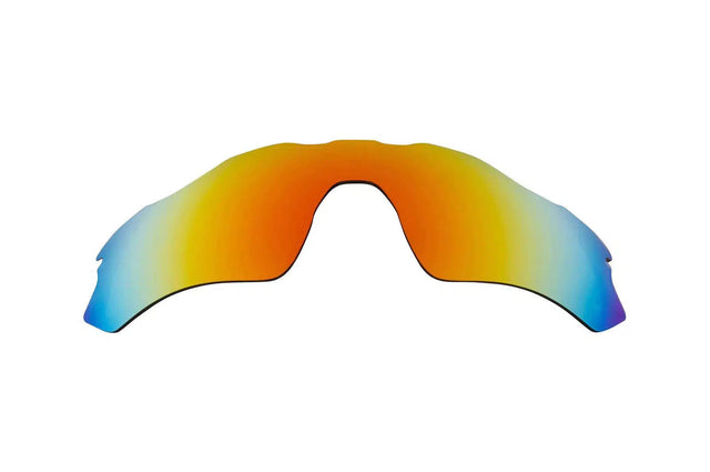 Oakley Radar EV Path (Low Bridge Fit)-Replacement Lenses-Fire Red Mirror-Non-Polarized-Seek Optics