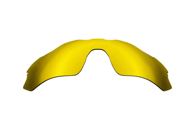 Oakley Radar EV Path (Low Bridge Fit)-Replacement Lenses-Pure Gold Mirror-Non-Polarized-Seek Optics