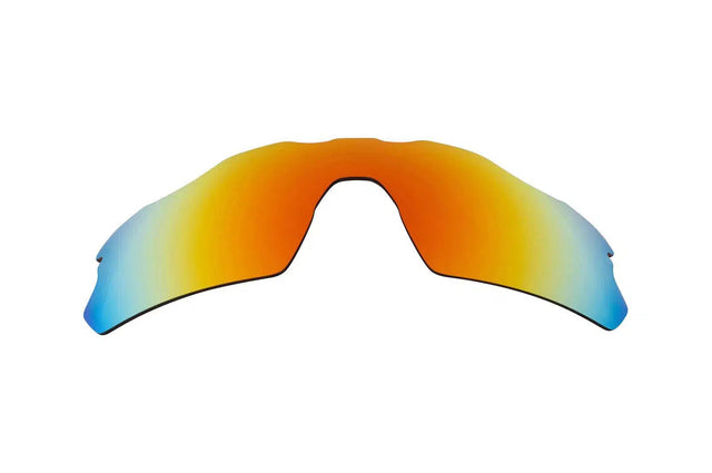 Oakley Radar EV Pitch-Replacement Lenses-Fire Red Mirror-Standard Polarized - Eliminate Glare-Seek Optics