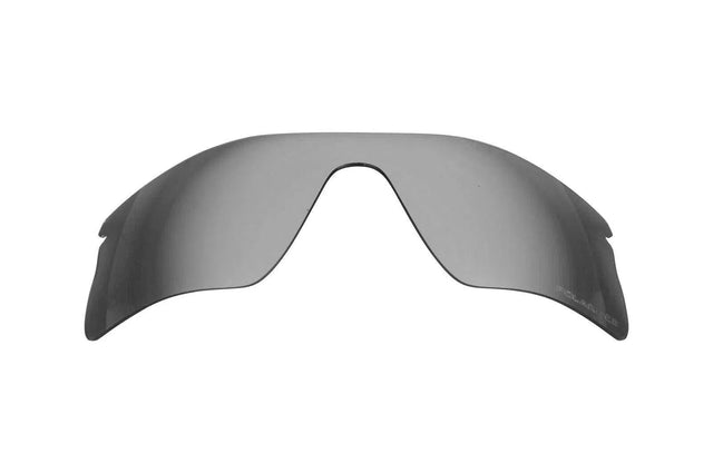 Oakley Radar Pitch (Asian Fit)-Replacement Lenses-Chromium Mirror-Standard Polarized - Eliminate Glare-Seek Optics