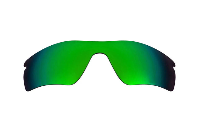 Oakley Radar Pitch (Asian Fit)-Replacement Lenses-Nebula Green Mirror-Standard Polarized - Eliminate Glare-Seek Optics