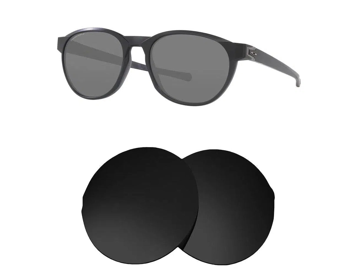 Oakley Reedmace (Low Bridge)-Replacement Lenses-Volcanic Black-Non-Polarized-Seek Optics