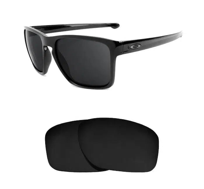 Oakley Sliver XL (Low Bridge)-Replacement Lenses-Volcanic Black-Non-Polarized-Seek Optics