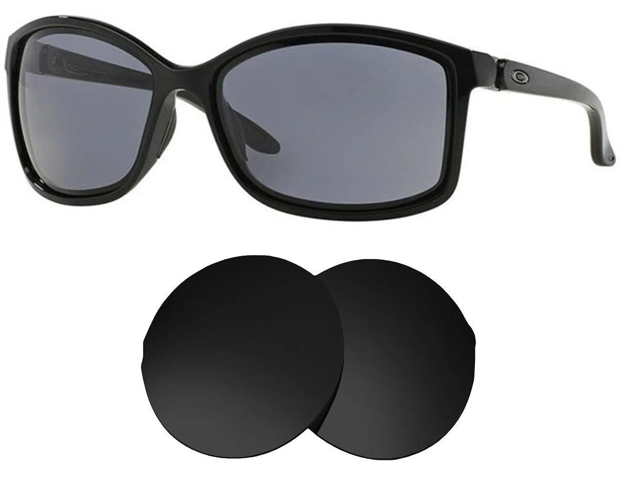 Oakley Step Up-Replacement Lenses-Volcanic Black-Non-Polarized-Seek Optics