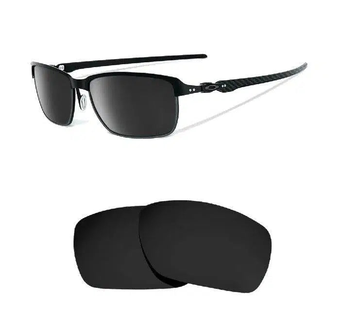 Oakley Tinfoil Carbon-Replacement Lenses-Volcanic Black-Non-Polarized-Seek Optics