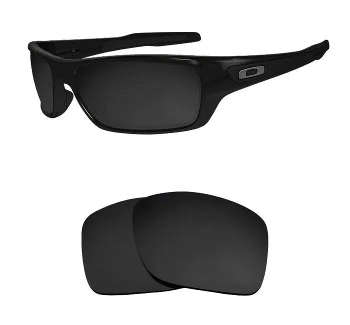 Oakley Turbine XS-Replacement Lenses-Volcanic Black-Non-Polarized-Seek Optics