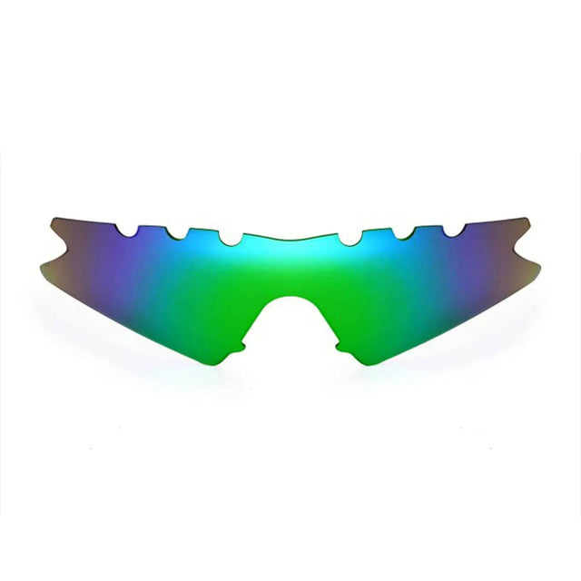 Oakley Vented M Frame Sweep-Replacement Lenses-Nebula Green Mirror-Standard Polarized - Eliminate Glare-Seek Optics