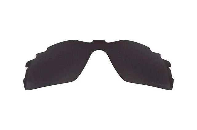 Oakley Vented Radar Pitch-Replacement Lenses-Volcanic Black-Standard Polarized - Eliminate Glare-Seek Optics