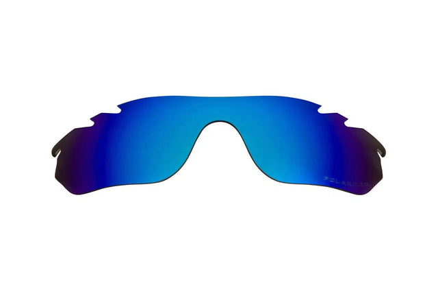 Oakley Vented Radarlock Edge-Replacement Lenses-Arctic Blue Mirror-Standard Polarized - Eliminate Glare-Seek Optics