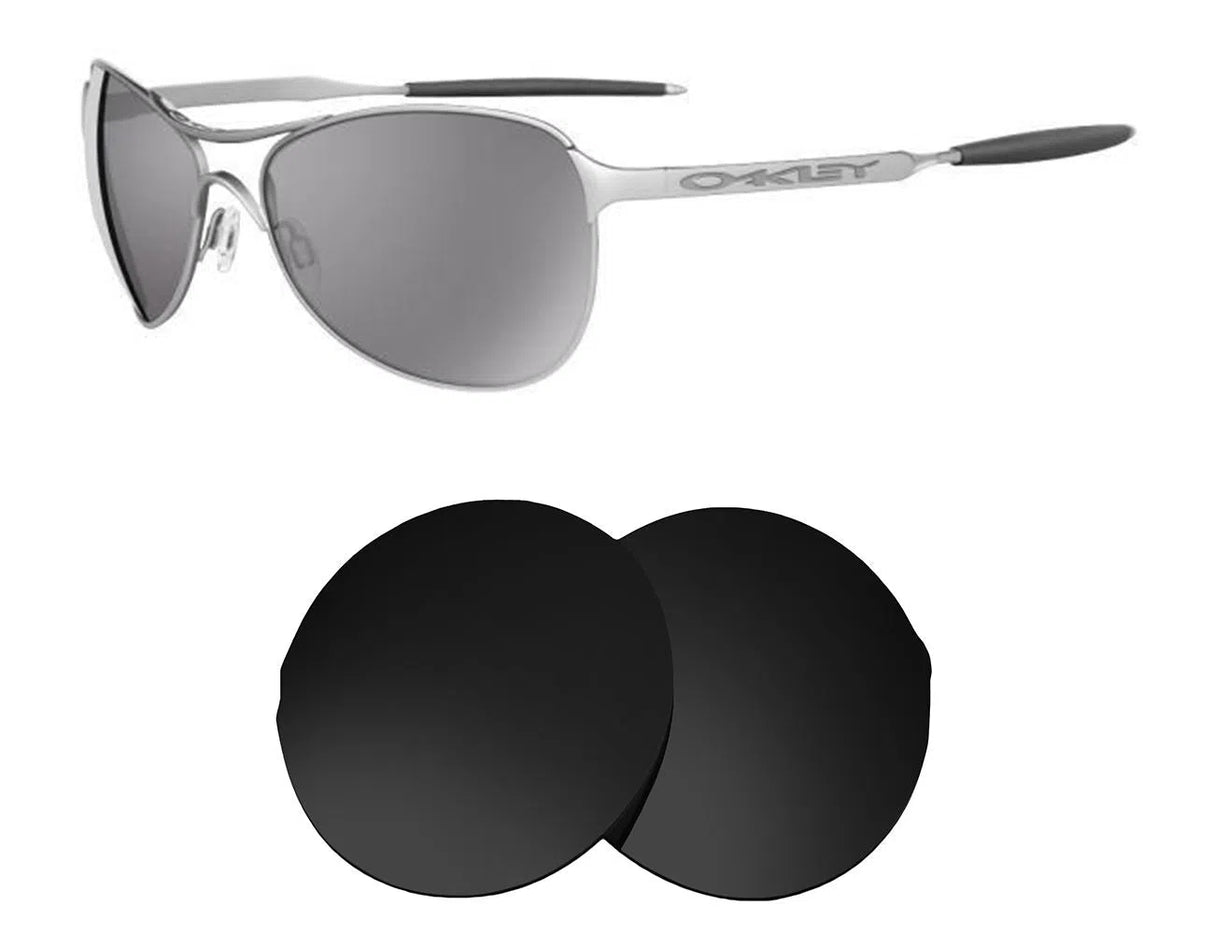 Oakley Warden Hammer-Replacement Lenses-Volcanic Black-Non-Polarized-Seek Optics