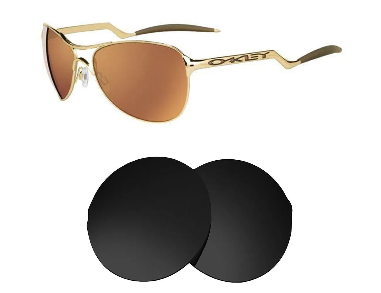 Oakley Warden Trigger-Replacement Lenses-Volcanic Black-Non-Polarized-Seek Optics