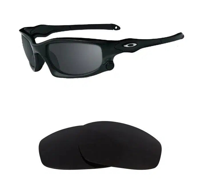 Oakley Wind Jacket-Replacement Lenses-Volcanic Black-Non-Polarized-Seek Optics
