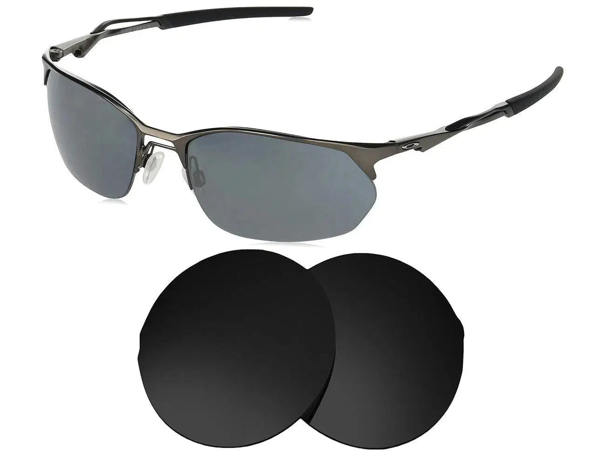 Oakley Wire Tap 2.0-Replacement Lenses-Volcanic Black-Non-Polarized-Seek Optics