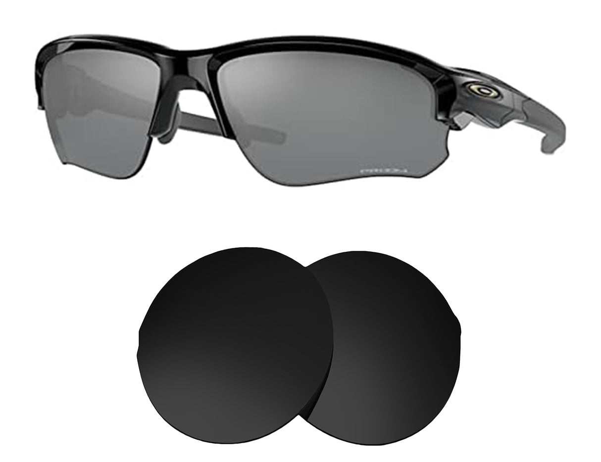 Oakley Flak Draft Asian Fit OO9373-Replacement Lenses-Volcanic Black-Non-Polarized-Seek Optics