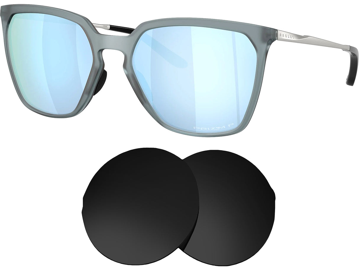 Oakley Sielo SQ (57mm)-Replacement Lenses-Volcanic Black-Non-Polarized-Seek Optics