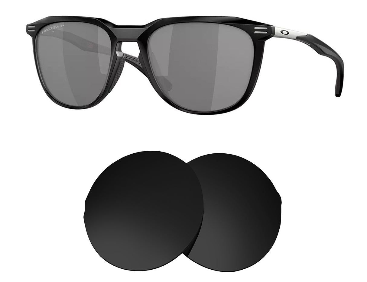 Oakley Thurso (Low Bridge Fit)-Replacement Lenses-Volcanic Black-Non-Polarized-Seek Optics